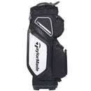 TaylorMade Pro 8.0 Cart Bag - Black/White/Charcoal