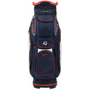 TaylorMade Pro 8.0 Cart Bag - Navy/White/Red