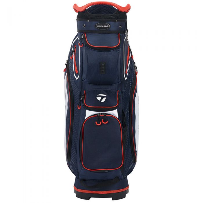 TaylorMade Pro 8.0 Cart Bag - Navy/White/Red