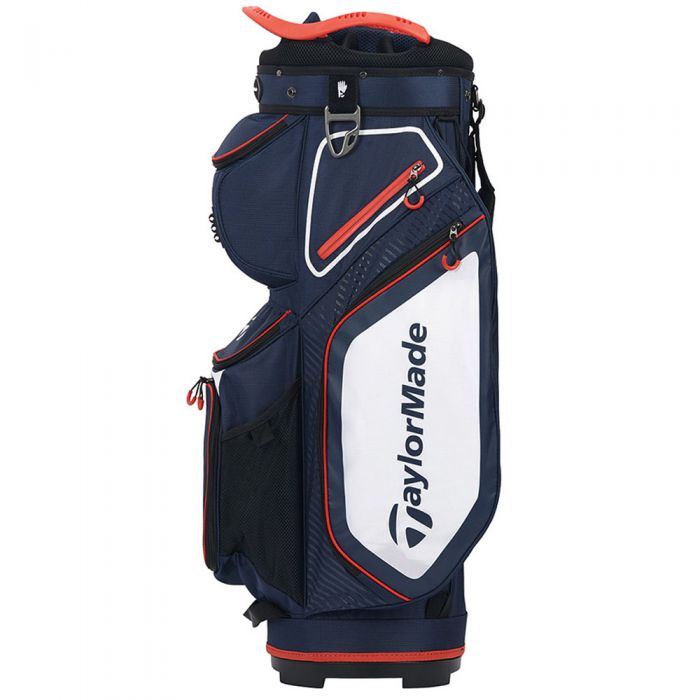 TaylorMade Pro 8.0 Cart Bag - Navy/White/Red