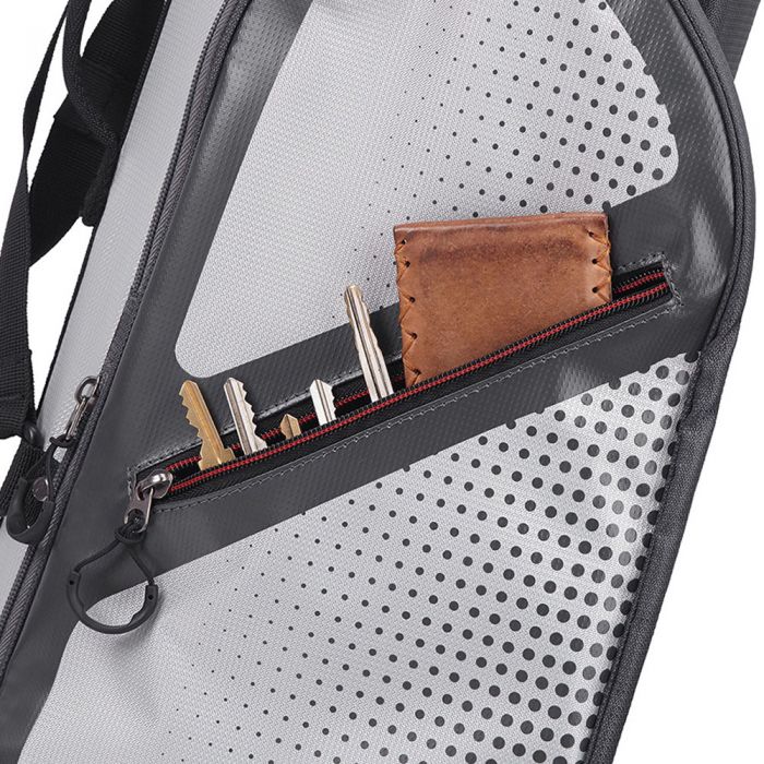 TaylorMade Quiver Stand Bag - Lite Grey/White