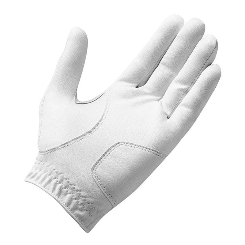 TaylorMade Stratus Tech Leather Golf Glove - White
