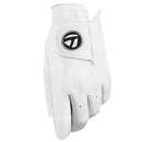TaylorMade Tour Preferred Cabretta Leather Golf Glove - Off White