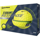 TaylorMade Tour Response 4 for 3 Personalised Golf Balls - Yellow