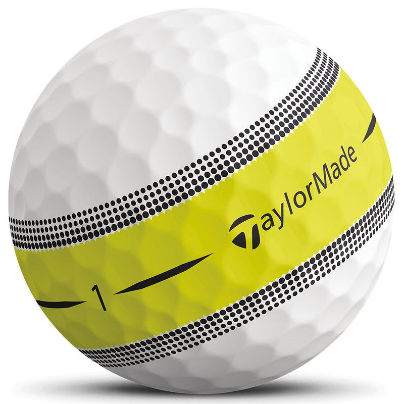 TaylorMade Tour Response Golf Balls - Stripe - 12 Pack