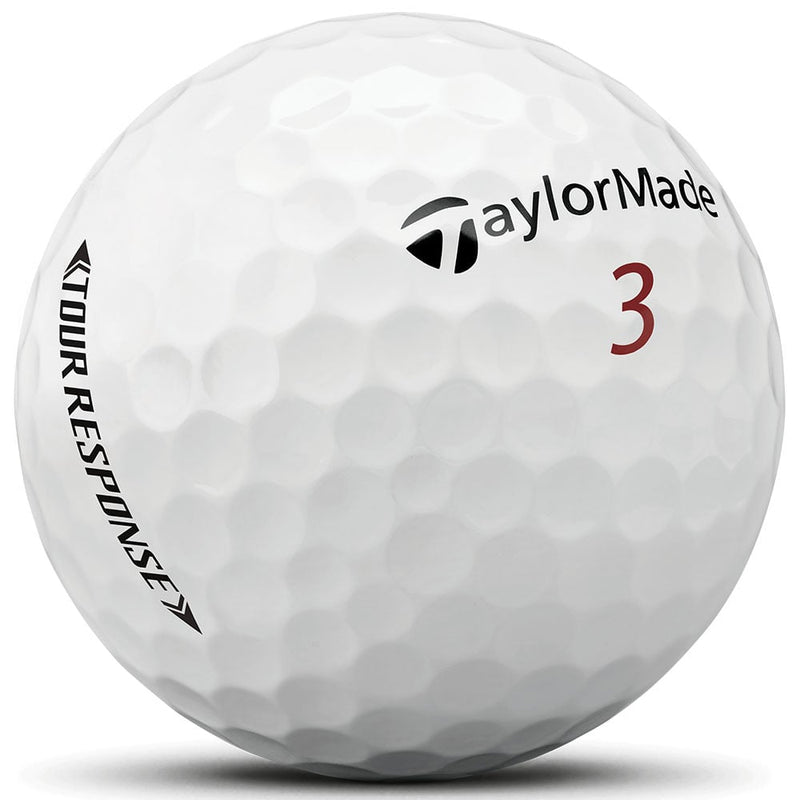 TaylorMade Tour Response Golf Balls - White - Double Dozen