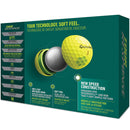 TaylorMade Tour Response Yellow Golf Balls - 12 Pack