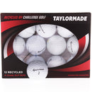 TaylorMade TP5 Refurbished A-Grade Golf Balls - 12 Pack - White