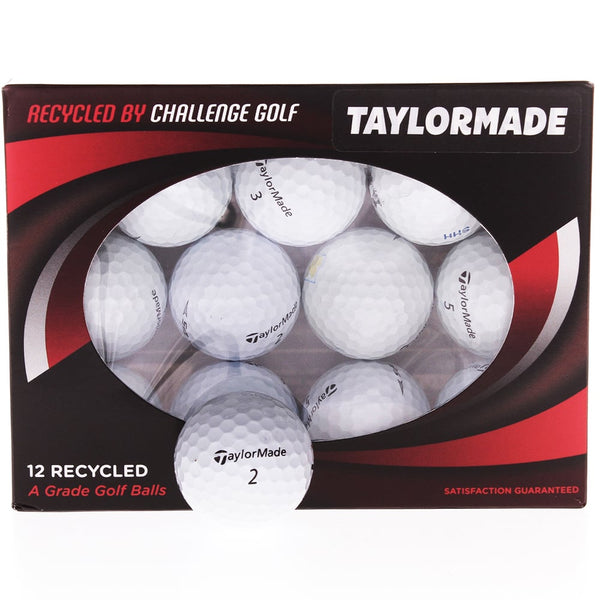 TaylorMade TP5 Refurbished White Golf Balls - 12 Pack - A Grade