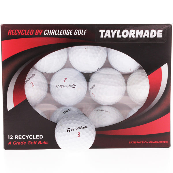 TaylorMade TP5x Refurbished White Golf Balls - 12 Pack - A Grade