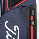 Titleist Players 4 StaDry Waterproof Stand Bag - Navy/White/Red