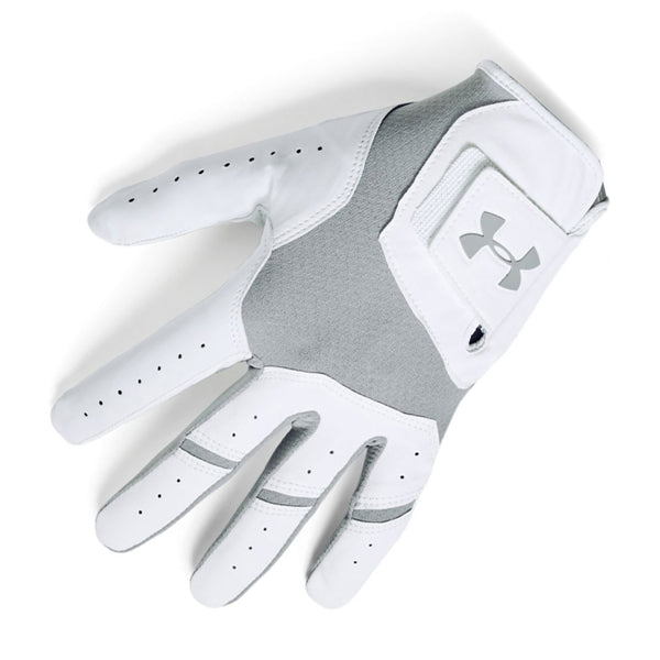 Under Armour Iso-Chill Cabretta Leather Golf Glove - Steel