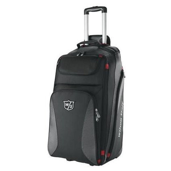 Wilson Wheeled Travel Bag - Black/Silver