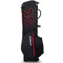 Titleist Players 4 Carbon Stand Bag - Black/Black/Red
