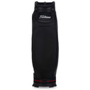 Titleist Jet Black Premium Midsize Staff Bag - Black/Black/Red