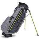 Titleist Players 4 Plus StaDry Waterproof Stand Bag - Charcoal/Grey/Apple