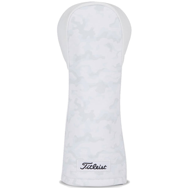 Titleist 3 Panel Leather Hybrid Headcover - White/Camo