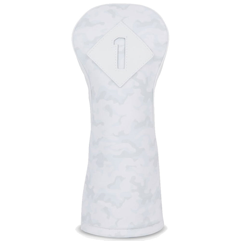 Titleist 3 Panel Leather Hybrid Headcover - White/Camo