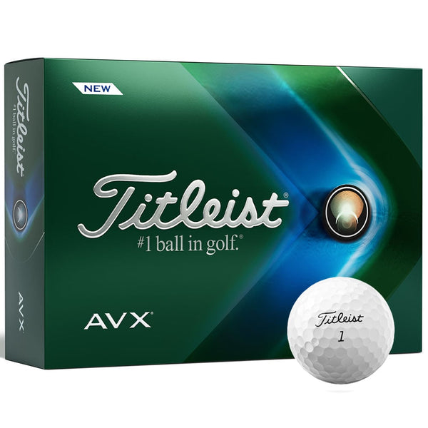 Titleist AVX '22 Golf Balls - White - 12 Pack
