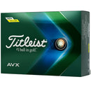 Titleist AVX '23 Golf Balls - Yellow - 12 Pack
