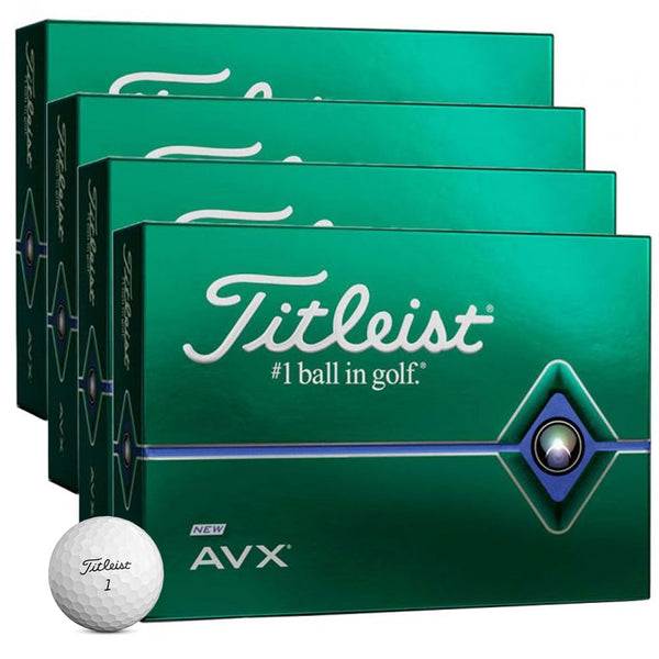 Titleist AVX Golf Balls - White -  4 for 3 Dozen Personalised