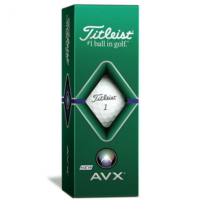 Titleist AVX Golf Balls - White -  4 for 3 Dozen Personalised