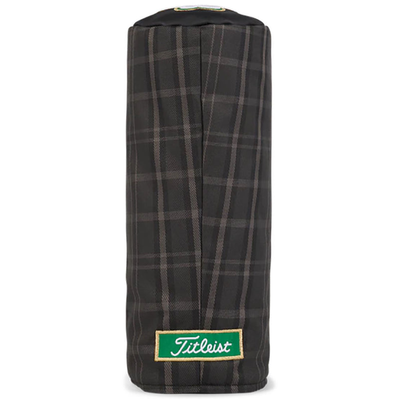 Titleist Barrel Leather Performance Shamrock Driver Headcover - Black/Plaid