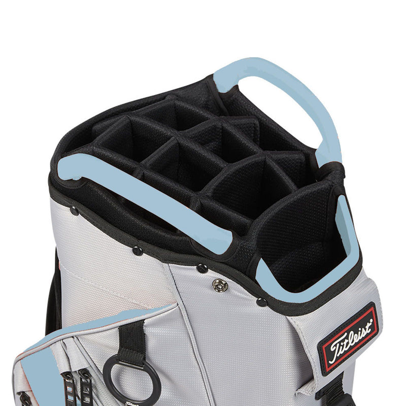 Titleist Cart 14 Lightweight Cart Bag - Vintage Blue/Tidal