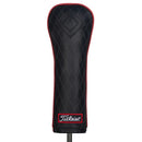 Titleist Leather Fairway Wood Headcover - Jet Black