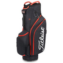 Titleist Cart 14 Lightweight Cart Bag - Black/Black/Red