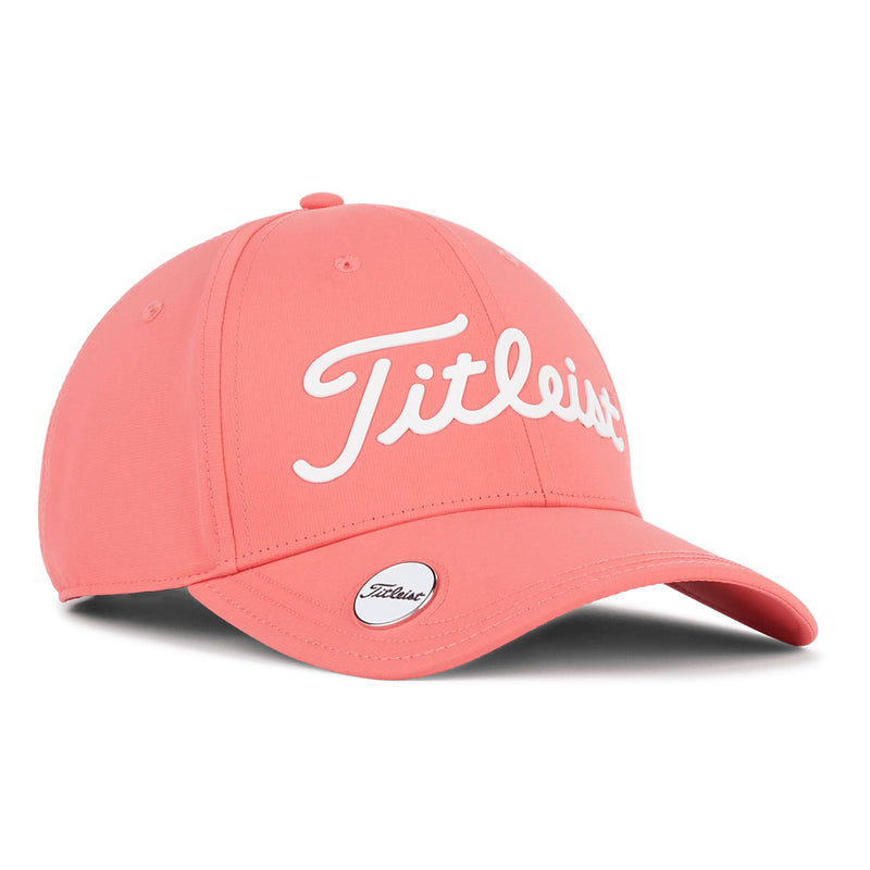 Titleist Players Performance Ball Marker Cap - Coral/White