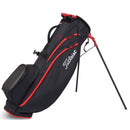 Titleist Players 4 Carbon S Stand Bag - Black/Black/Red