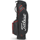 Titleist Players 4 StaDry Waterproof Stand Bag - Black/Black/Red
