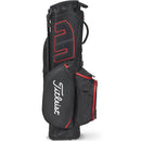 Titleist Players 4 StaDry Waterproof Stand Bag - Black/Black/Red