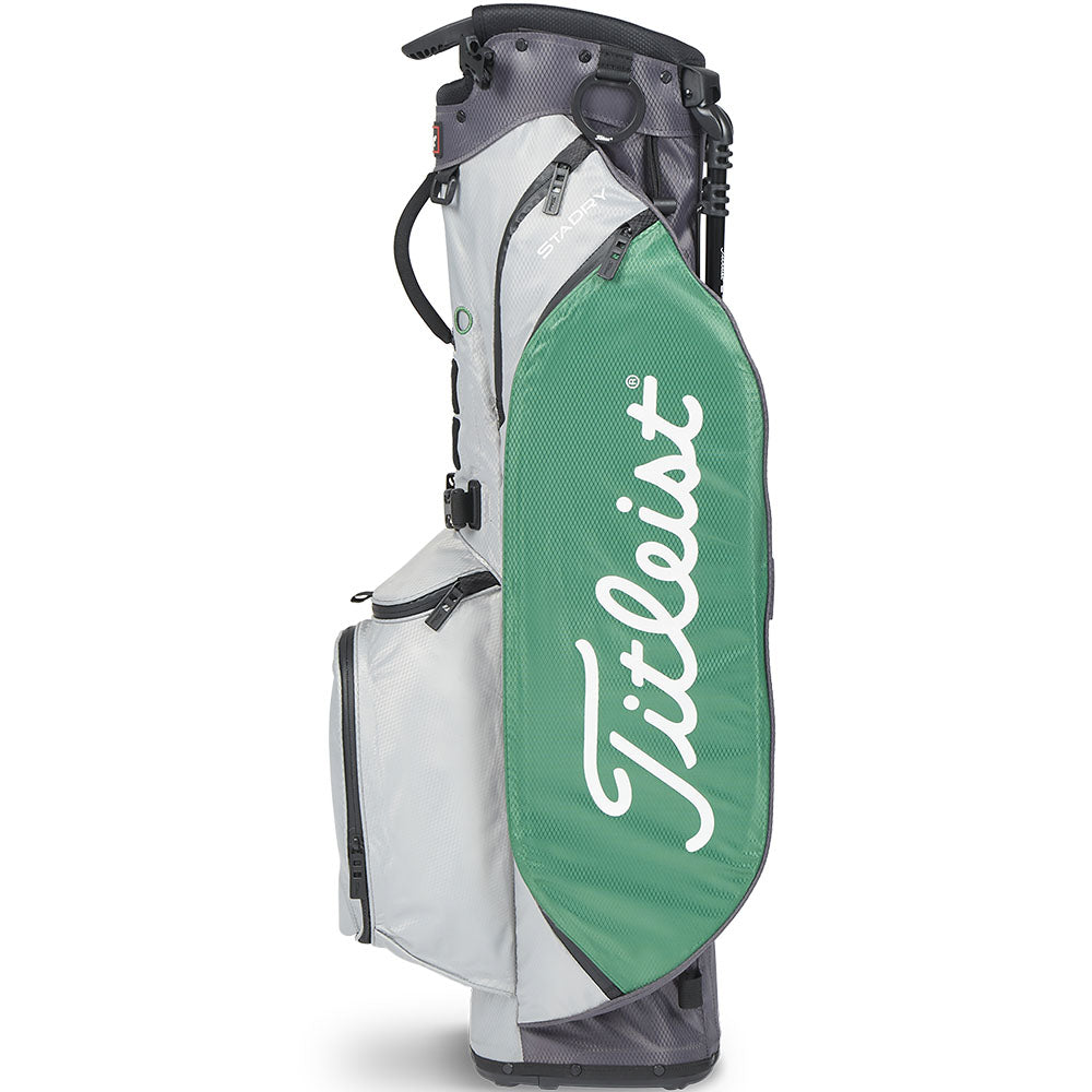Titleist Players StaDry Stand Bag Grey/Green/Graphite