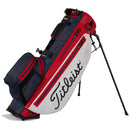 Titleist Players 4+ StaDry Waterproof Stand Bag - White/Navy/Red