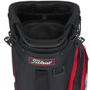 Titleist Players 4 Stand Bag - Black/Black/Red