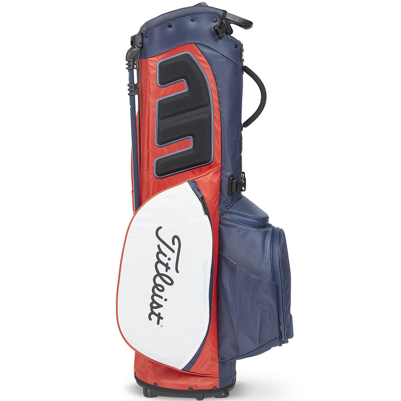 Titleist Players 5 StaDry Waterproof Stand Bag - Navy/Red/White
