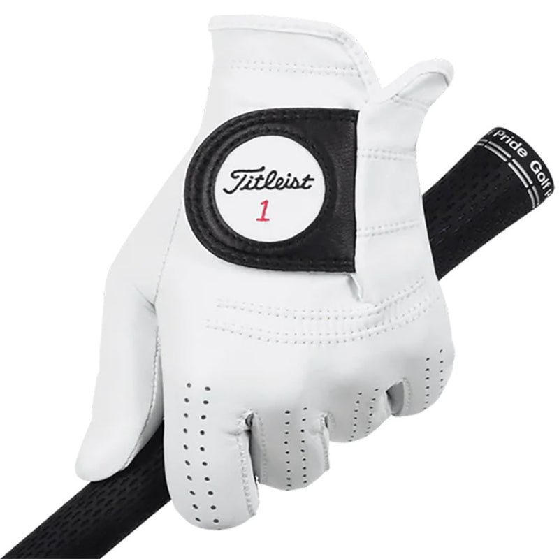 Titleist Players Leather Golf Glove - Pearl