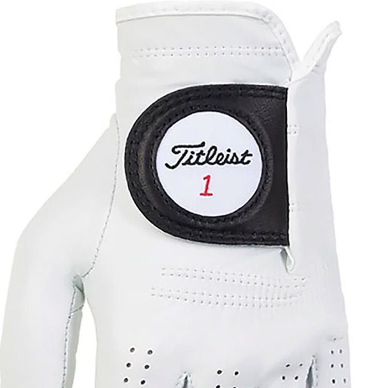 Titleist Players Leather Golf Glove - Pearl