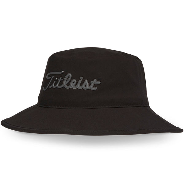 Titleist Players StaDry Bucket Hat - Black/Charcoal