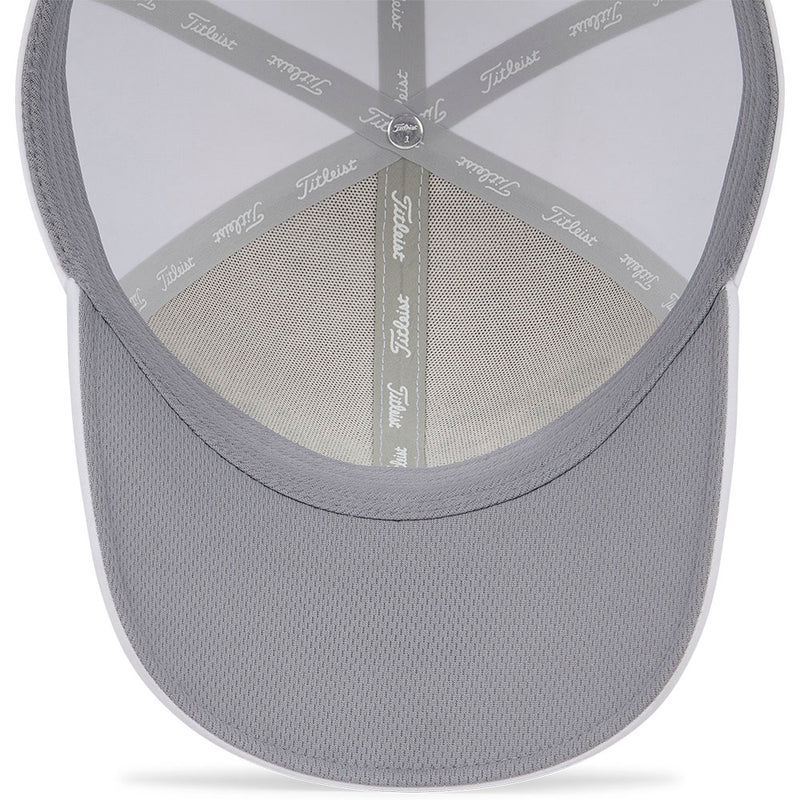 Titleist Players StaDry Waterproof Cap - White/Charcoal