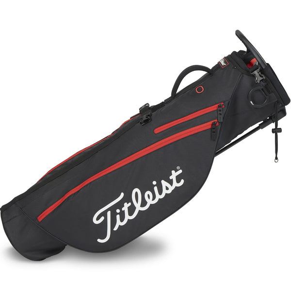 Titleist Premium Carry Bag - Black/Black/Red