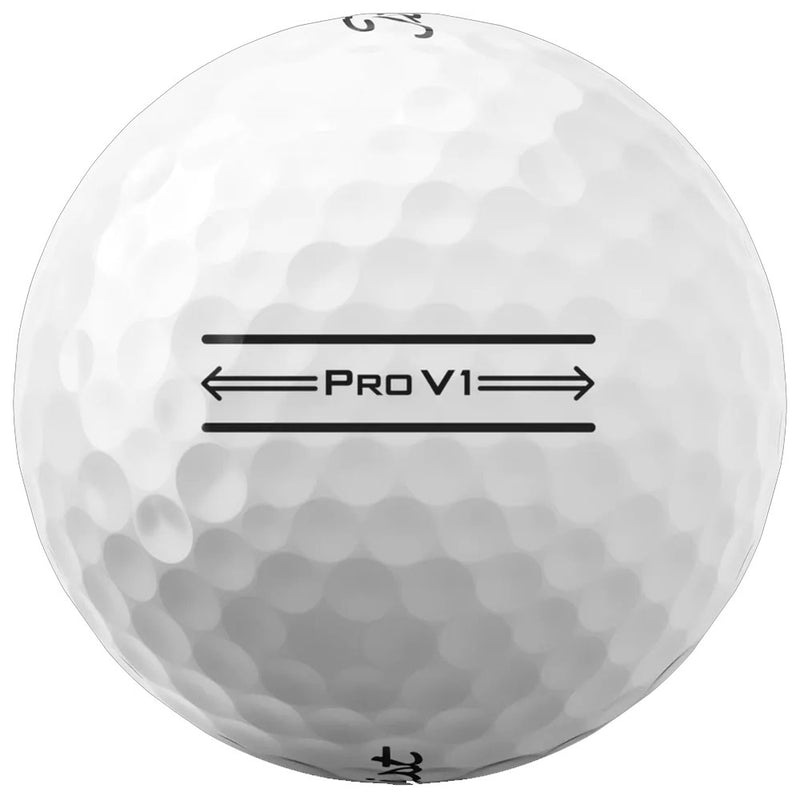 Titleist Pro V1 Aim Golf Balls - White - 12 Pack
