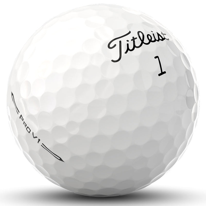 Titleist Pro V1 Golf Balls - White - 3-Ball Sleeve