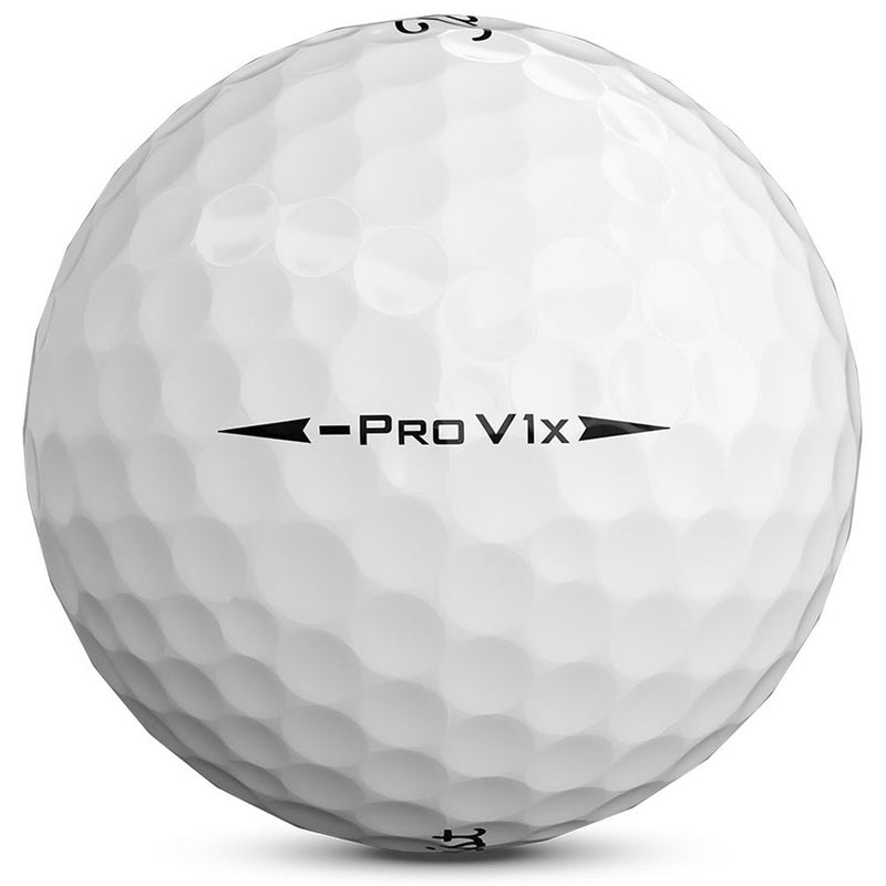 Titleist Pro V1x Left Dash Golf Balls - FREE Personalisation - White- 12 Pack