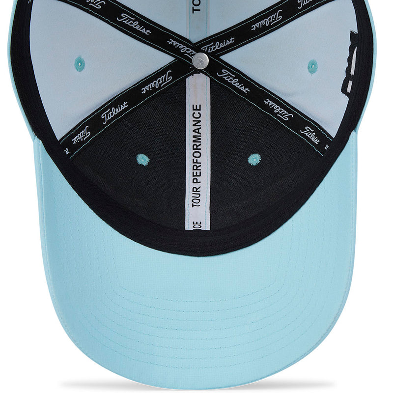 Titleist Tour Performance Cap - Aqua Surf/White