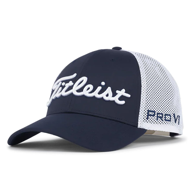 Titleist Tour Performance Mesh Cap - Navy/White