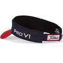Titleist Tour Performance Visor - Navy/White/Red