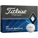 Titleist Tour Speed Golf Balls - White - Double Dozen